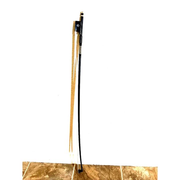 Violin Bow Carbon Fiber Ebony Frog With Sheepskin Grip 4/4 - Picture 2 of 9